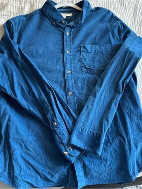 Corduroy Button-Down Shirt
